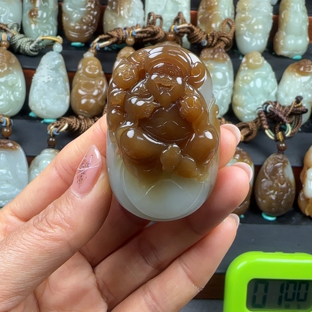 和田玉挂件未镶嵌