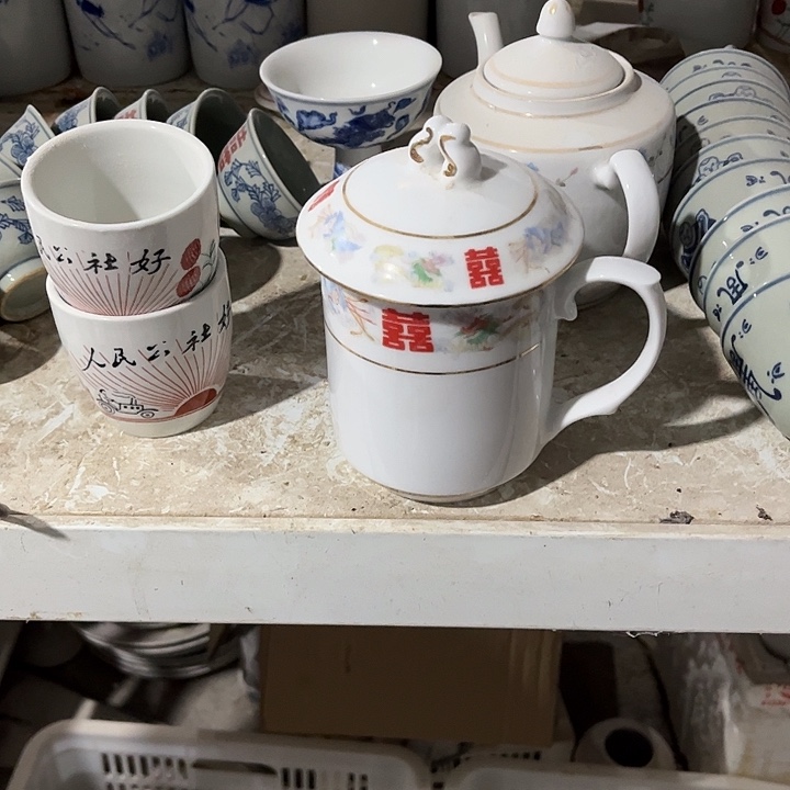 摆件陶景德镇陶瓷瓷厂