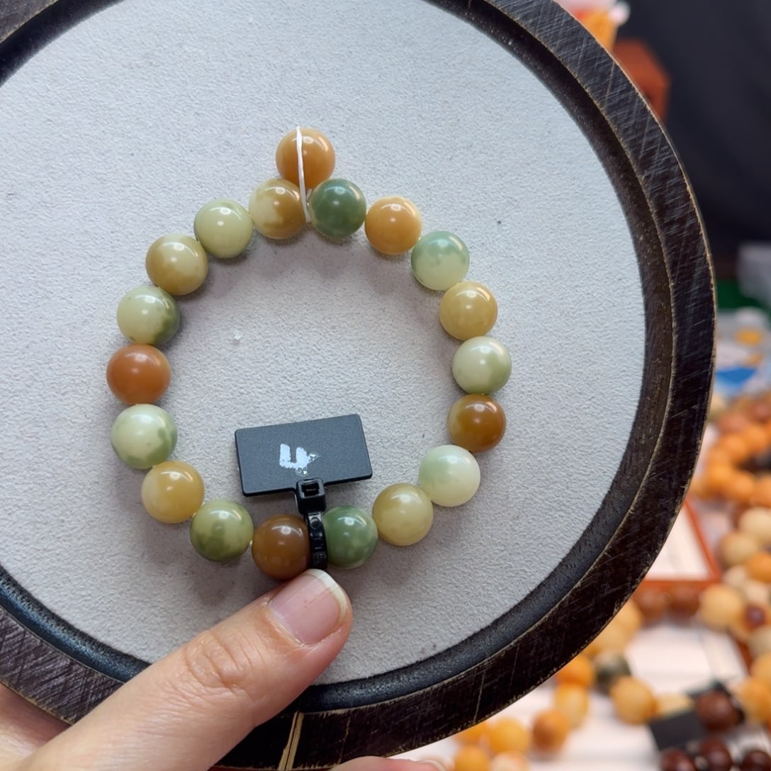 菩提根/象牙果手串卡11圆珠全品4