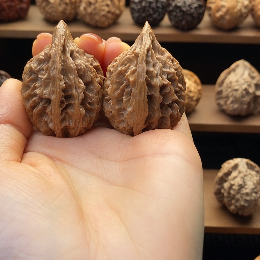 印***房吊坠文玩核桃秦鸡13（静静文玩）