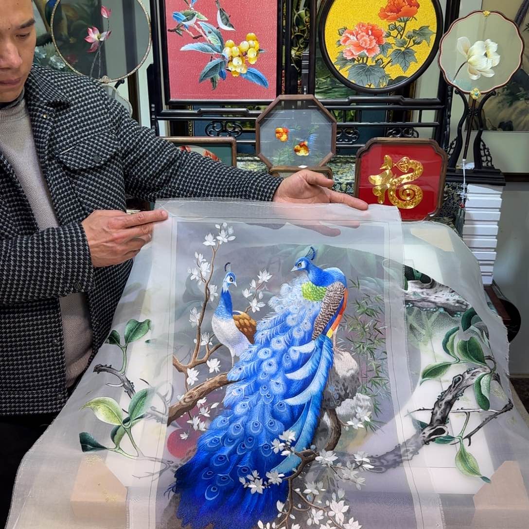 刺绣刺绣工艺精湛