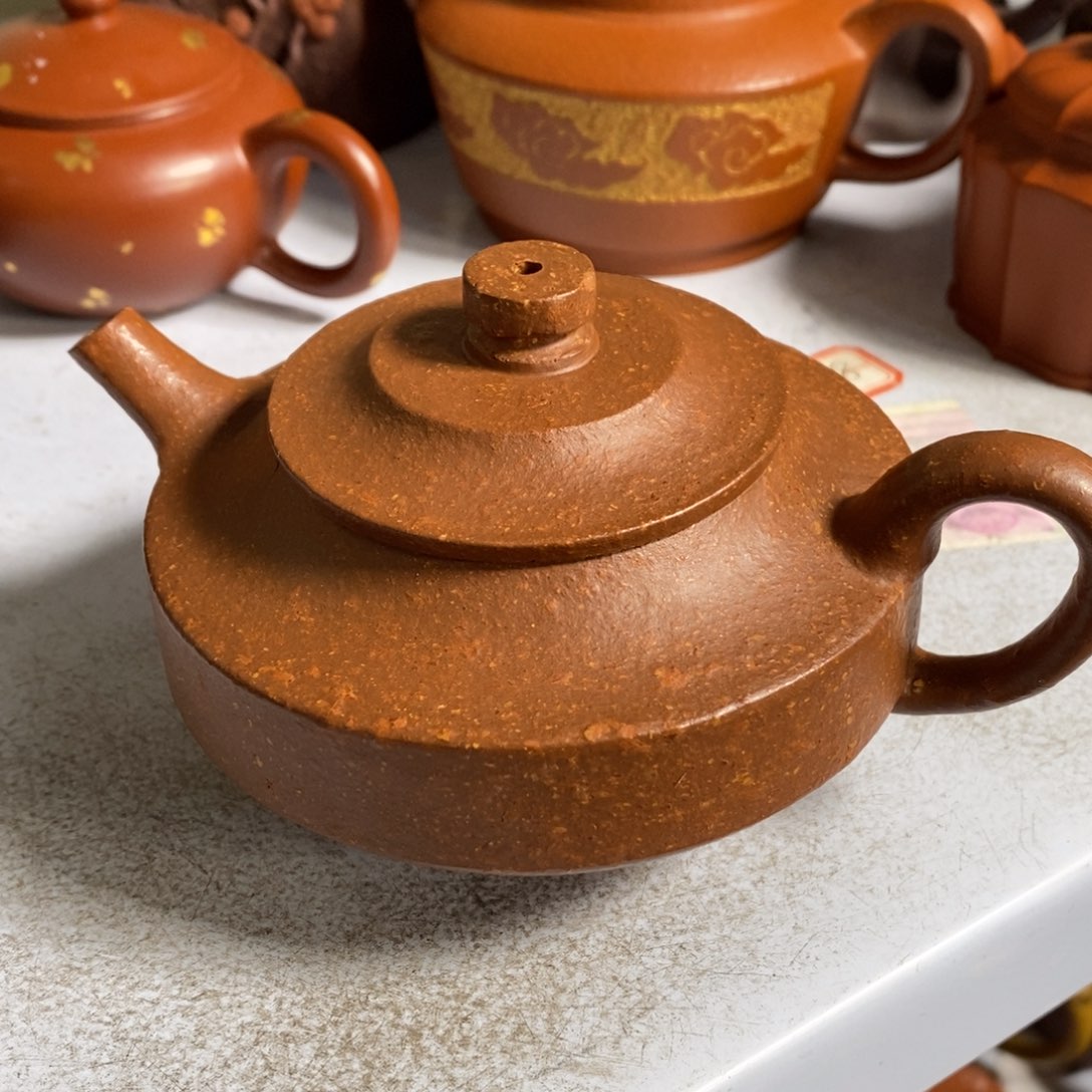 紫砂茶壶原矿手工164
