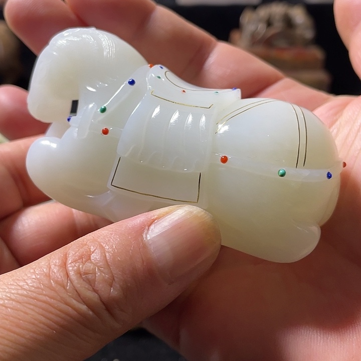 和田玉挂件未镶嵌