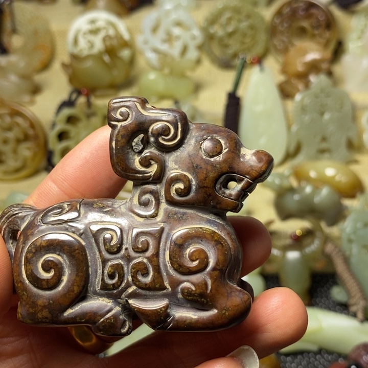 和田玉挂件未镶嵌