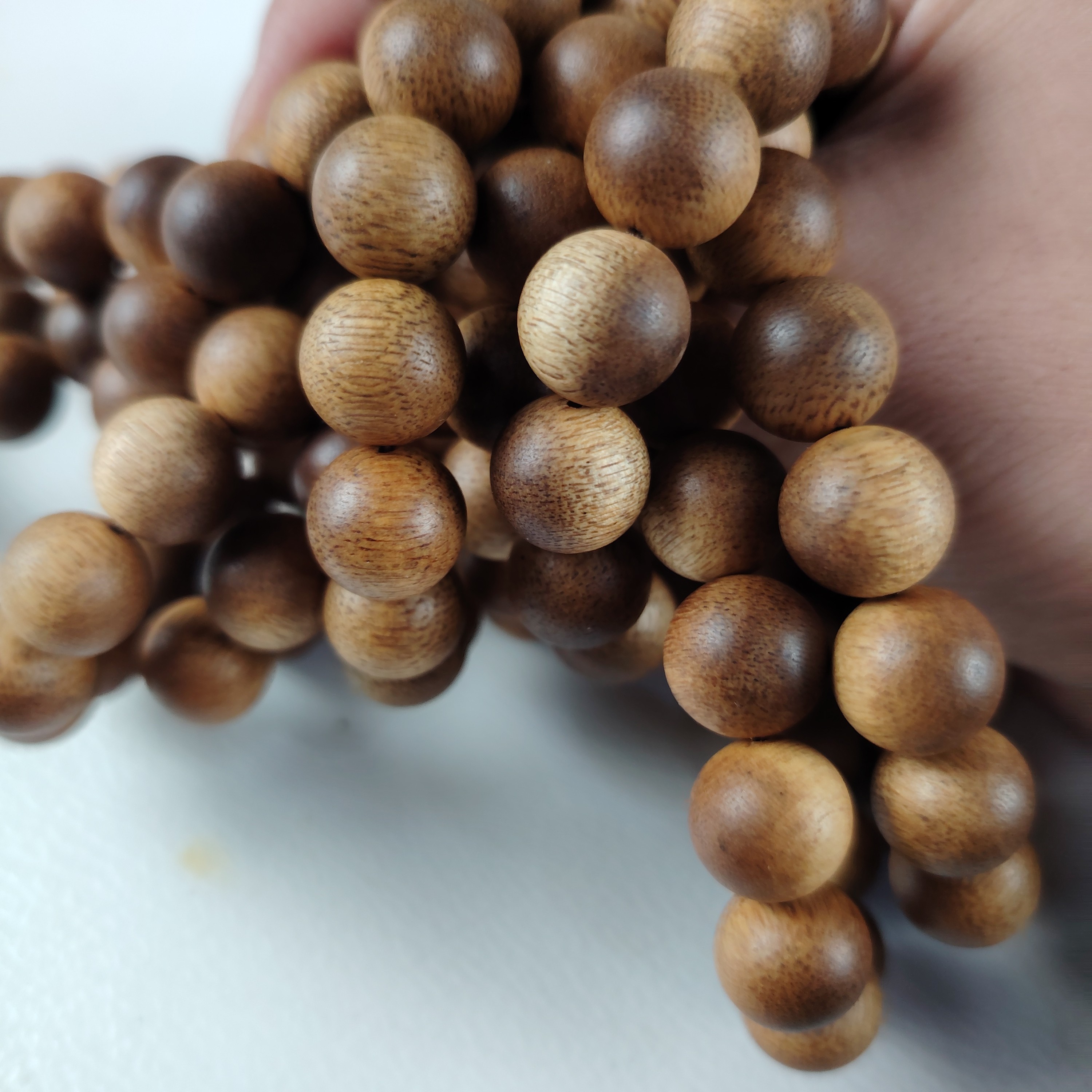 《年终福利》金沙黄棋12mm17颗老粉福利大漏手串