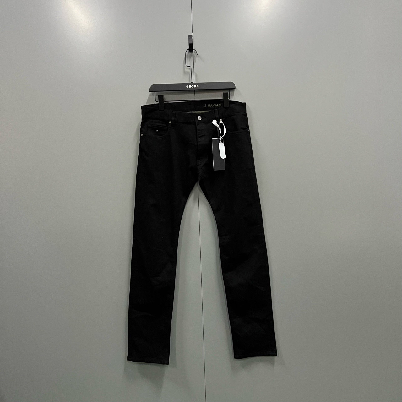 （bb）119 Zegna 杰尼亚 黑色牛仔裤 32码/95新/4500/007408