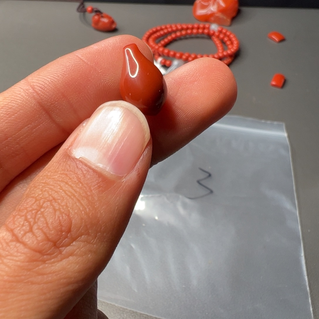 南红玛瑙未镶嵌3号南红配饰