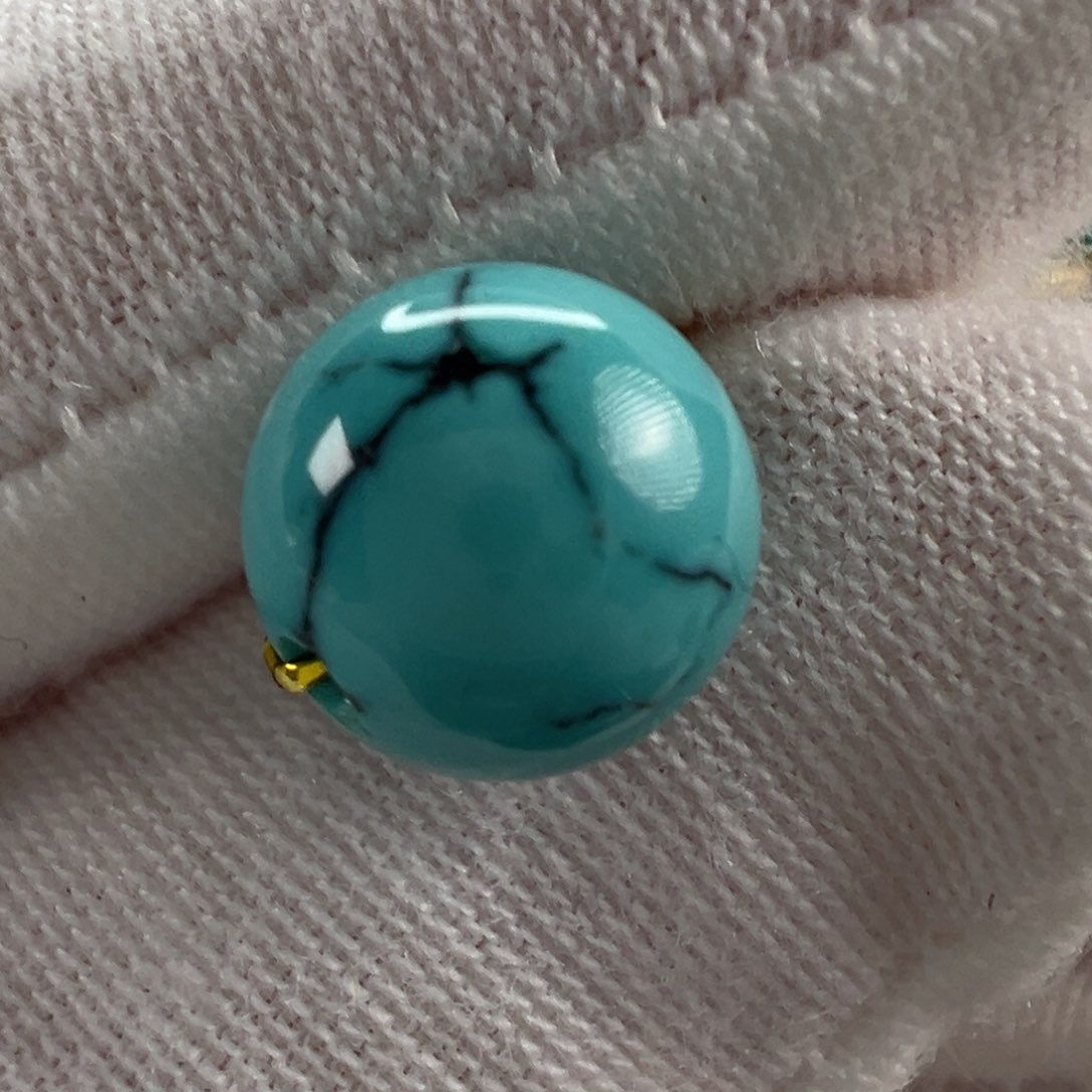 未镶嵌绿松石配饰9.4mm