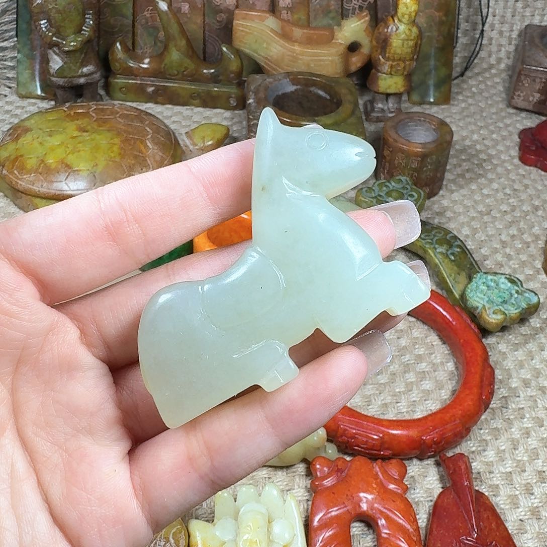 白玉菩提吊坠挂件