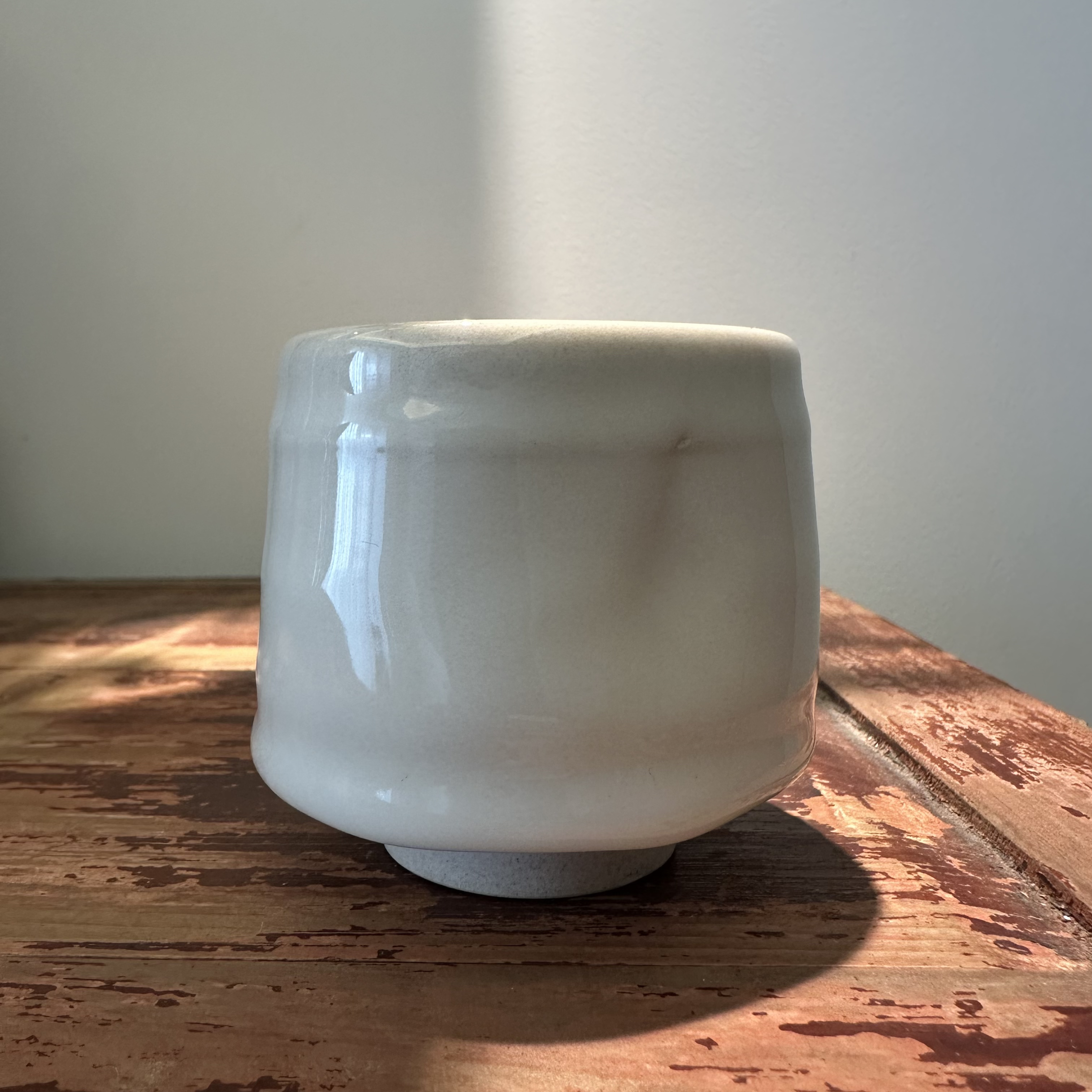 厚志野，猪油杯，肥厚唯美主人杯，三角口6.5*6.5cm，110ml