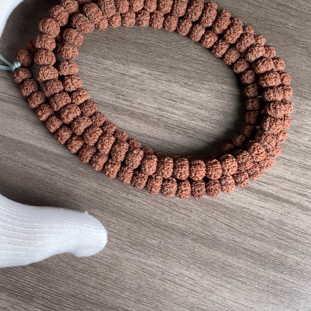 菩提平细脖挂10.3mm豆付