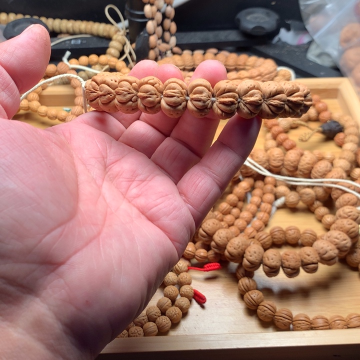 也***晴文玩核桃吊坠野生精品小核桃散籽