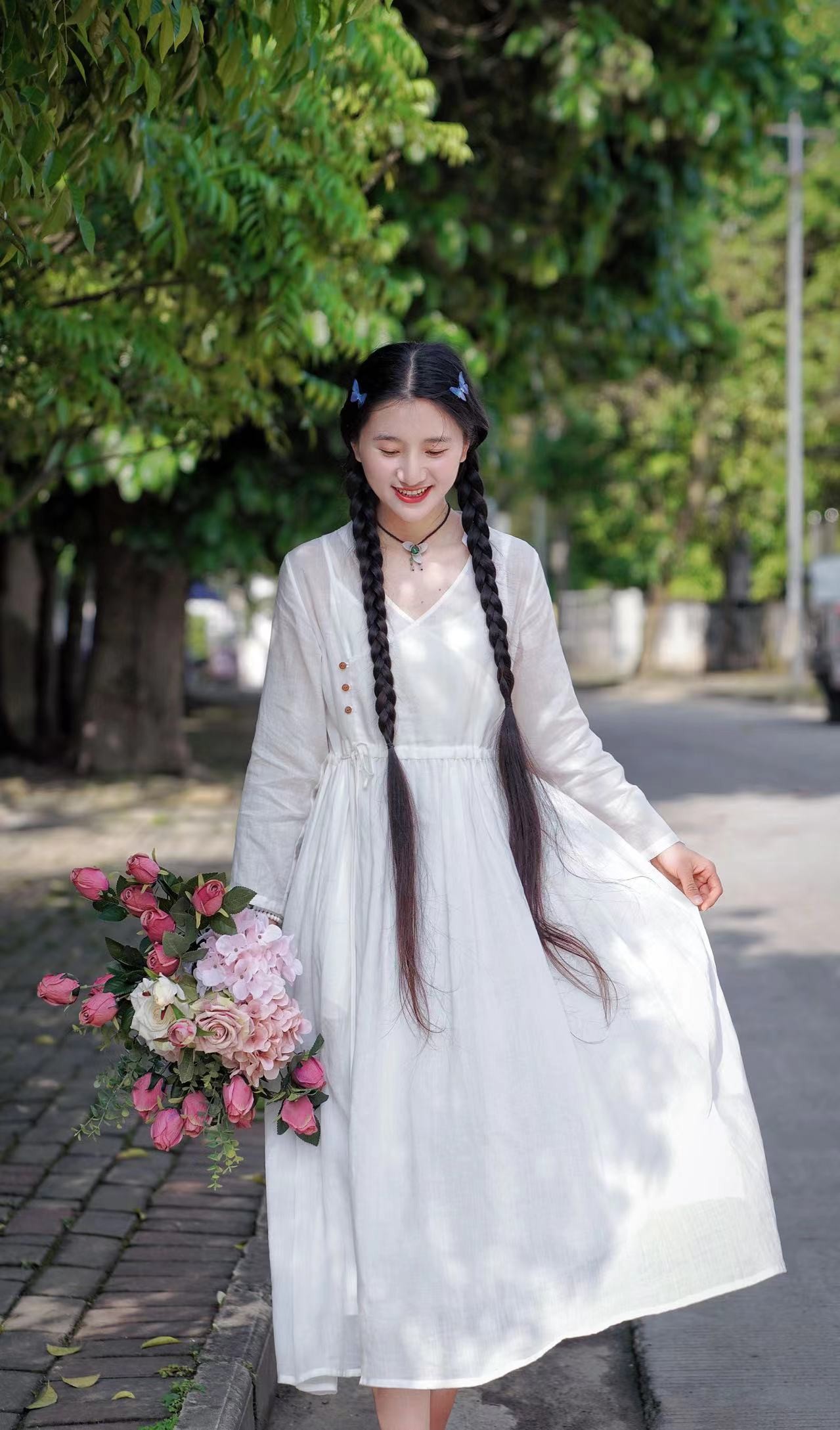 《知否》苎麻连衣裙/