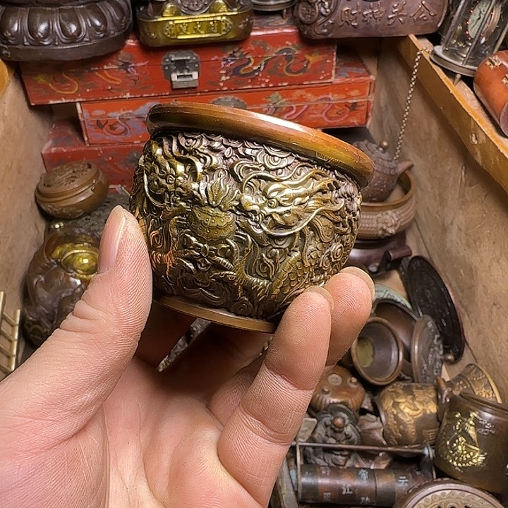 铜材质文玩摆件装饰