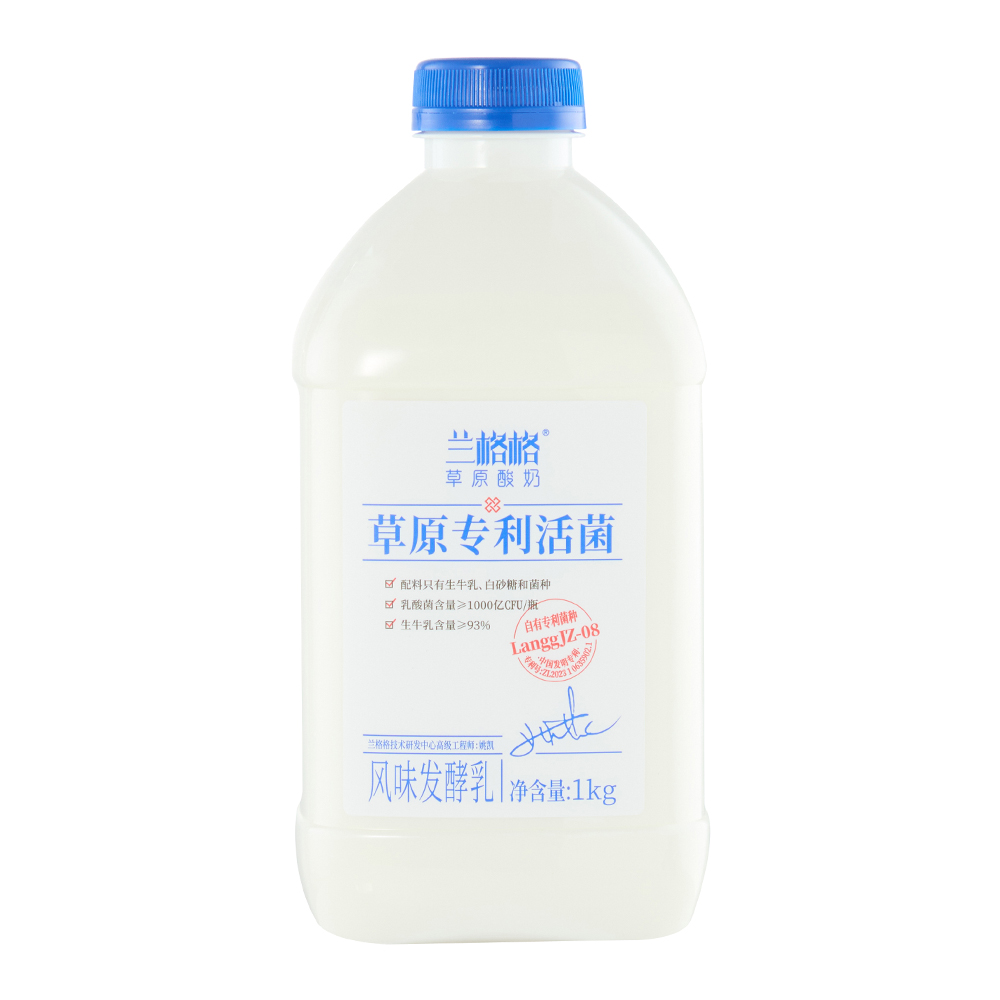 兰格格 草原专利活菌酸奶 1kg