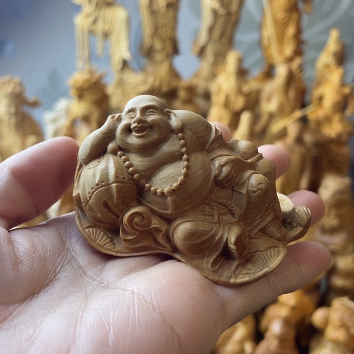 柏木（崖柏）芭蕉弥勒