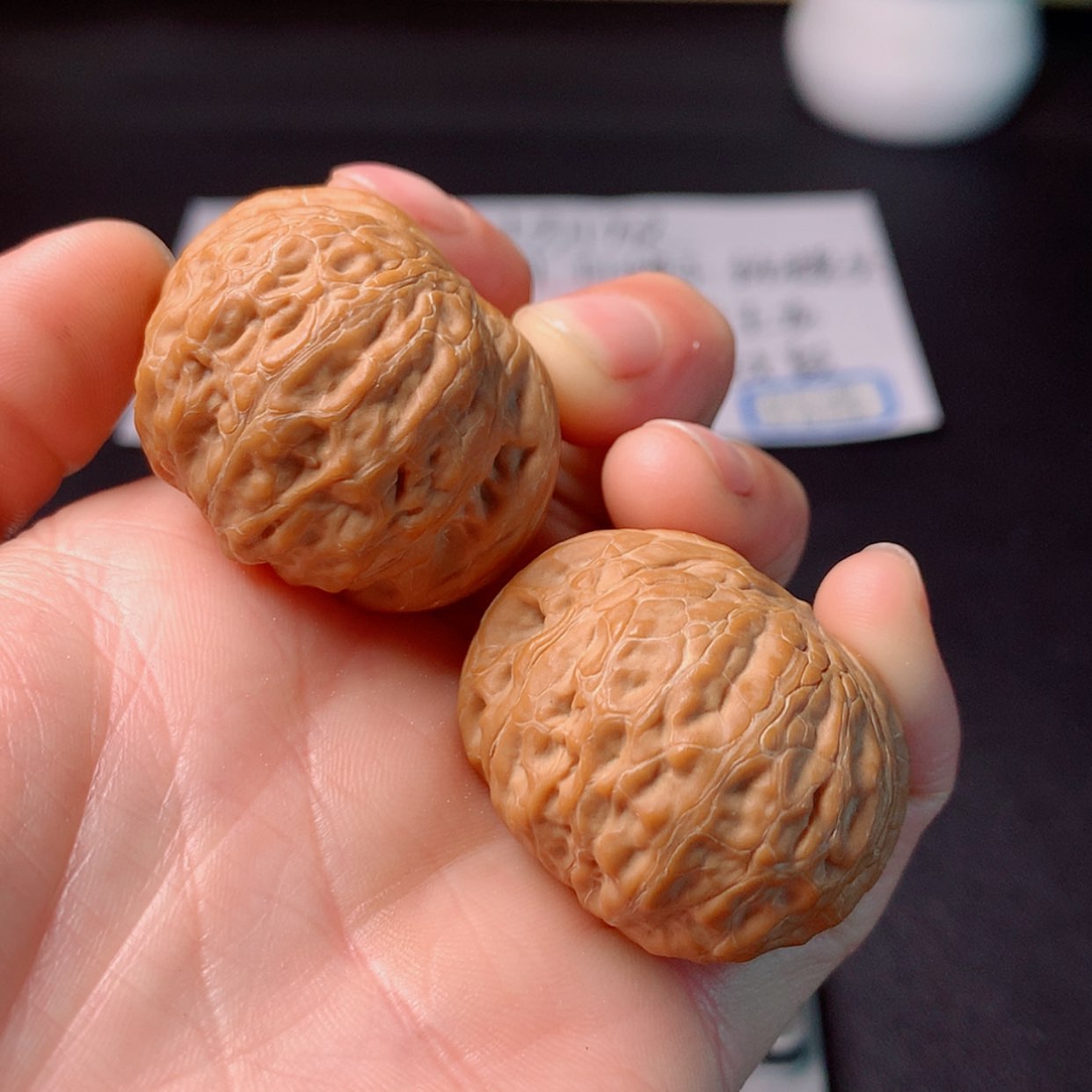 【闪购商品】文玩核桃把件铁锤38微修