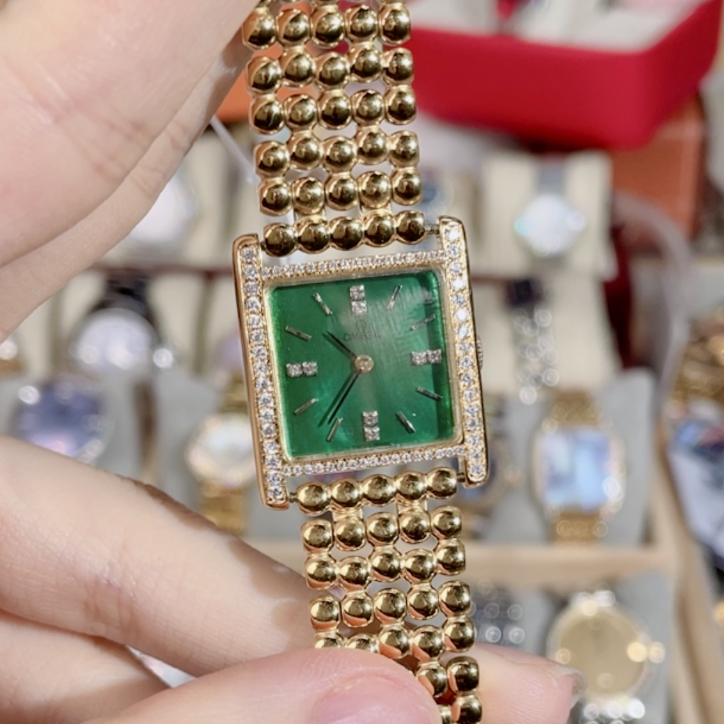 95新 Omega/欧米茄 蝶飞/手动机械/OM1213