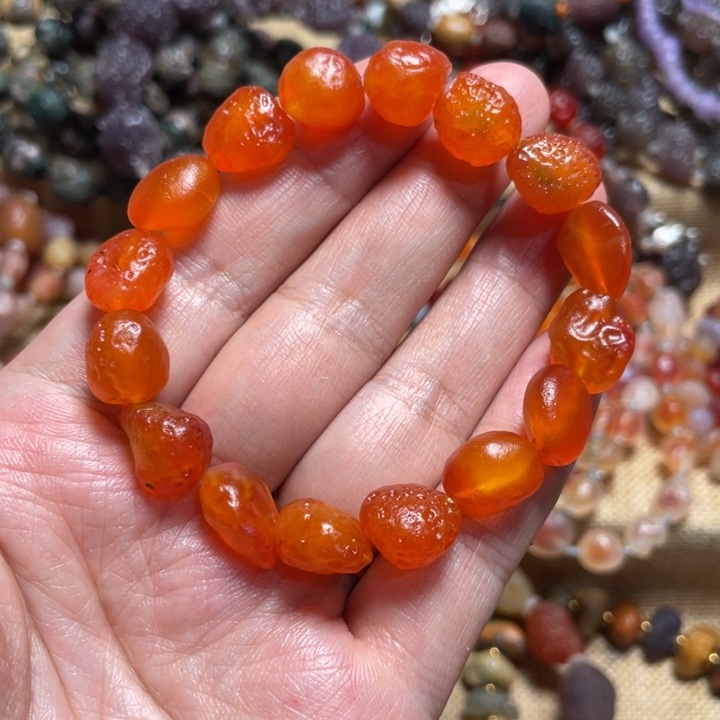 玛瑙/玉髓未镶嵌手链