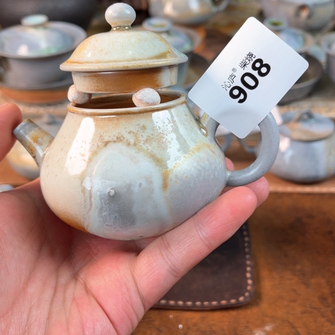 【闪购商品】许*珊沁庐柴窑古法柴烧手工茶器