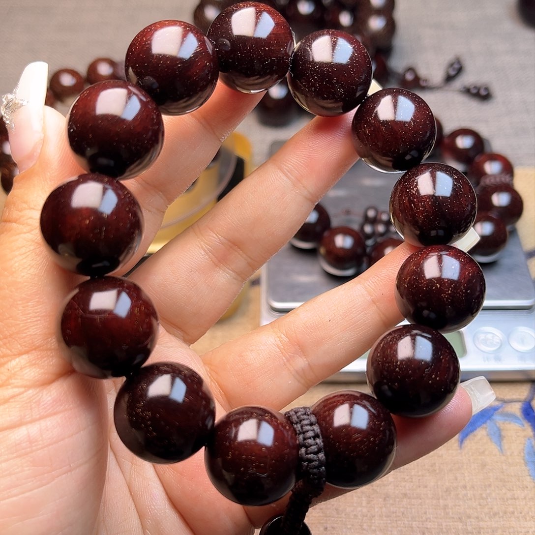 檀香紫檀（小叶紫檀）1.8 13颗