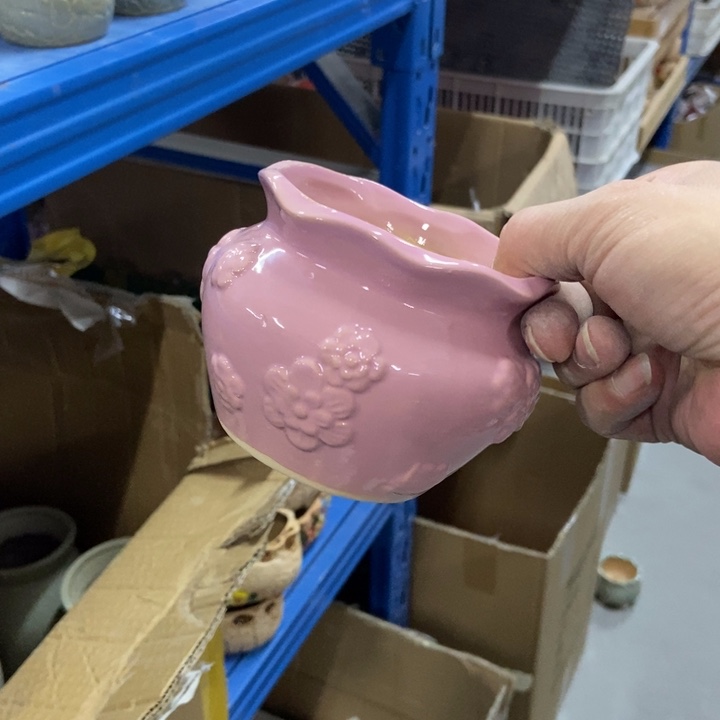 陶瓷花盆单场满9.9发9*7