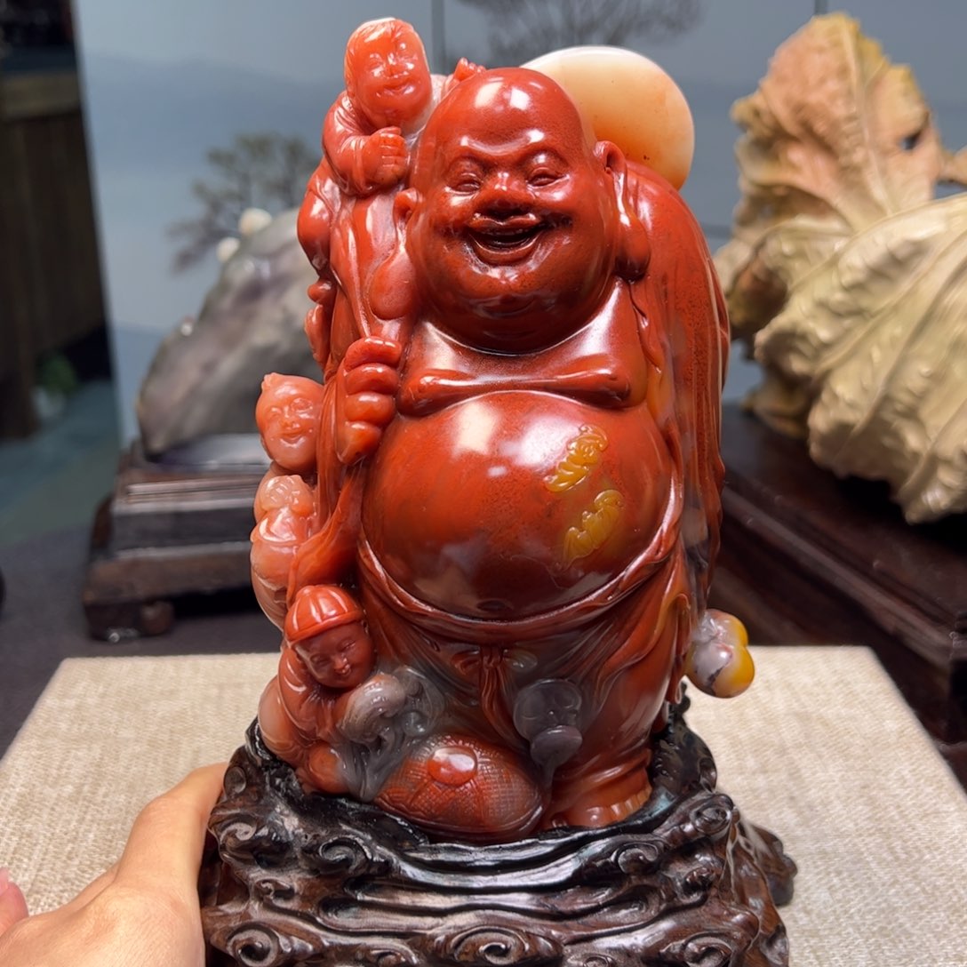 寿山石戴*寿山石雕刻艺术的