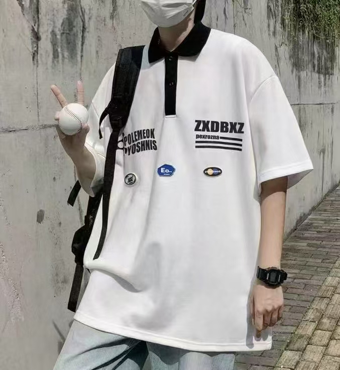 【9962】夏季潮流polo领短袖(以直播实物为主)