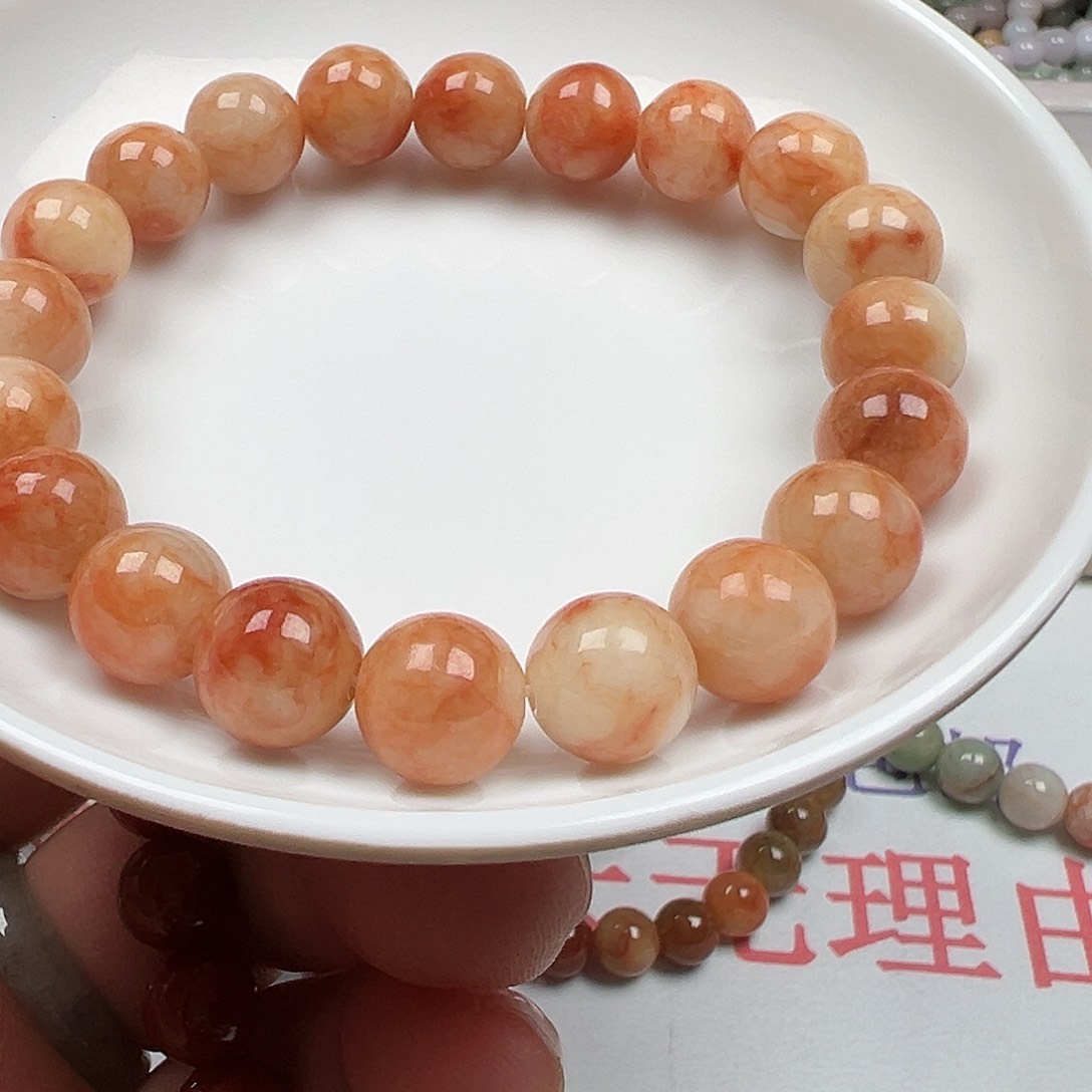 翡翠手链未镶嵌柠*