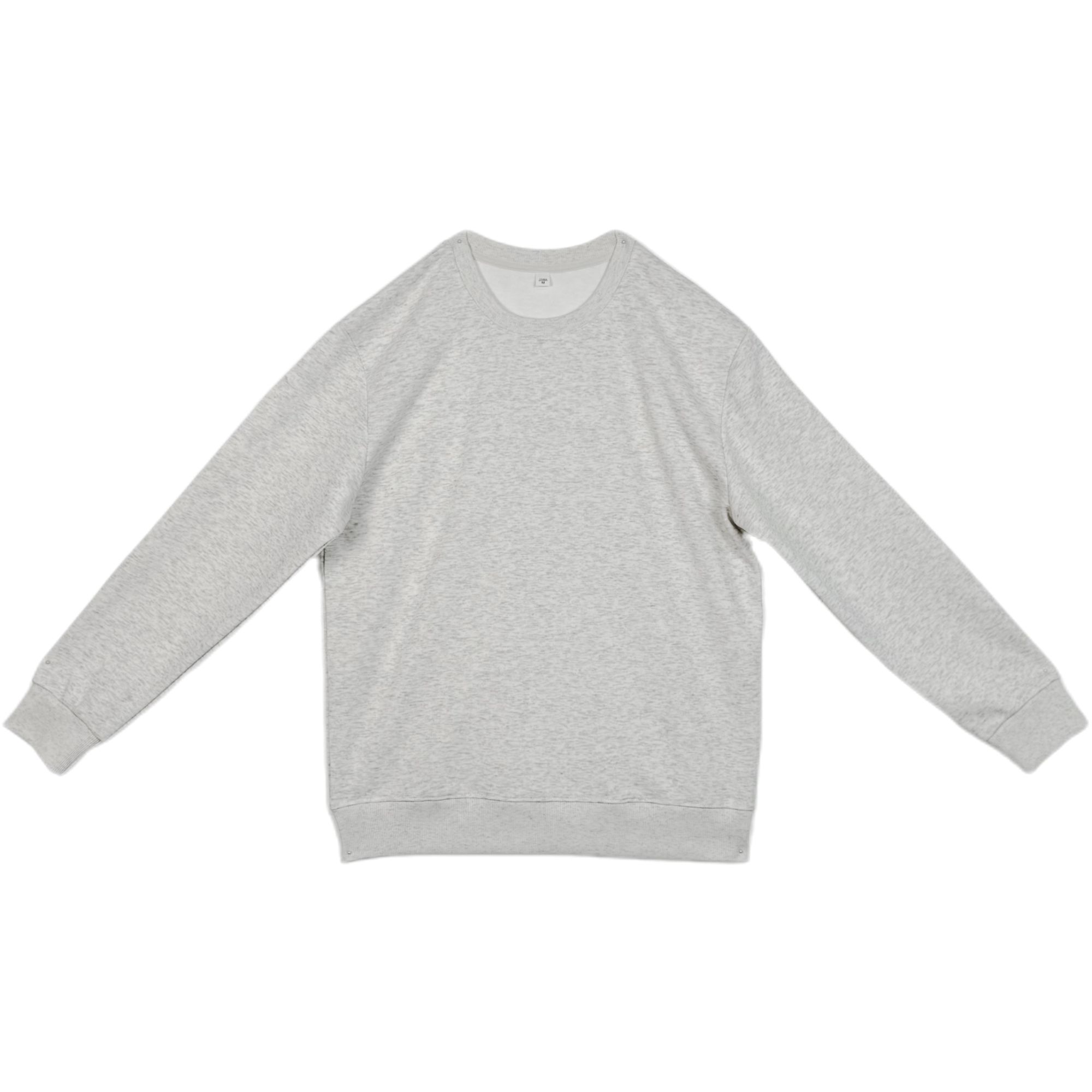 嵌线长袖厚款简约休闲刺绣男士打底衫圆领秋冬卫衣 7色卫衣