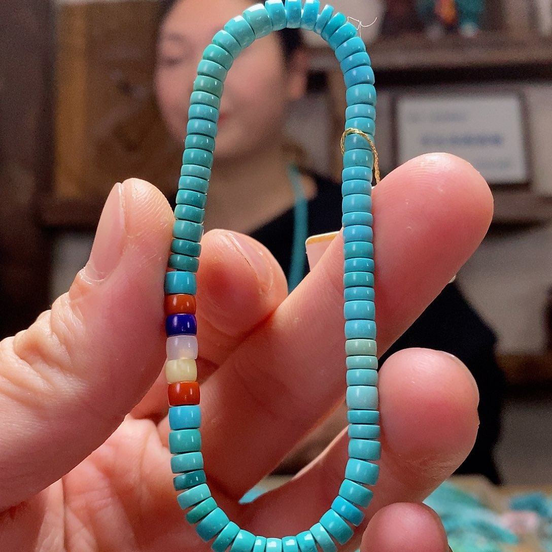 绿松石珠宝奇石未镶嵌