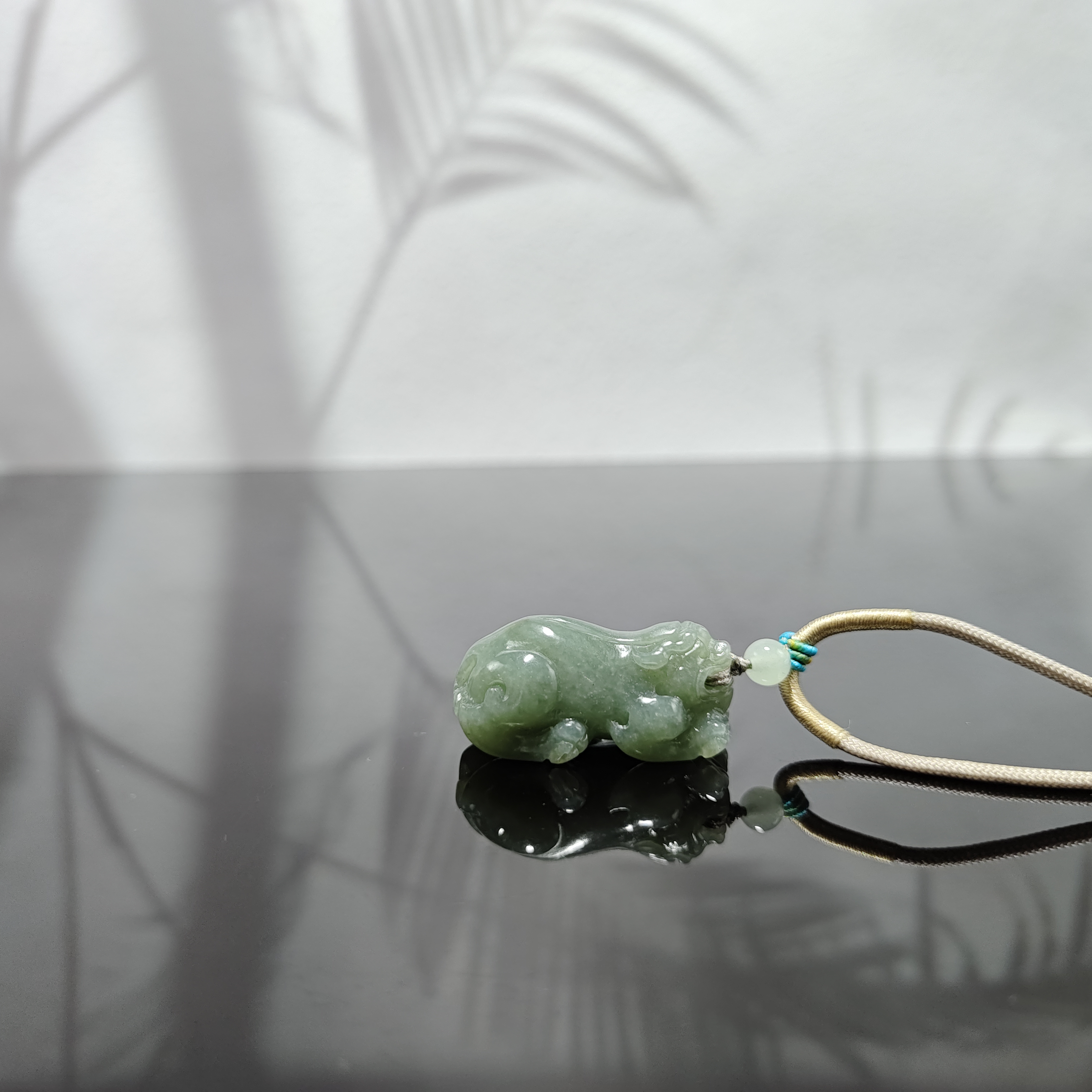 H和田玉貔貅吊坠0593