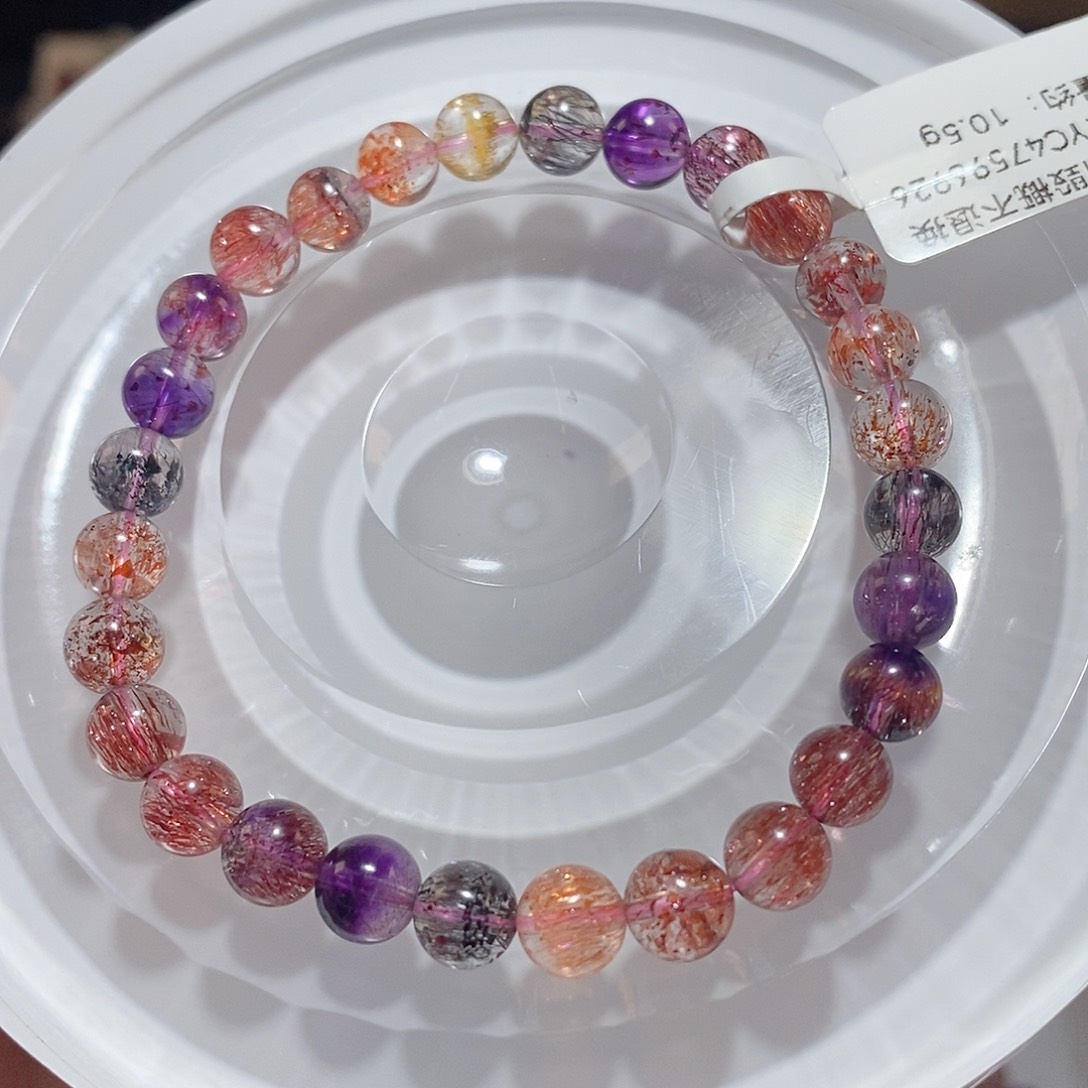 水晶手链未镶嵌F仙女超七6.6