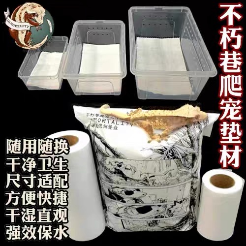 不朽巷睫角豹纹守宫魔物巨人盖勾亚萨拉辛无纺布垫材