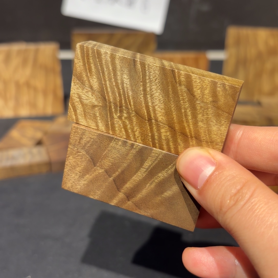 独***9金丝楠木无事牌材料