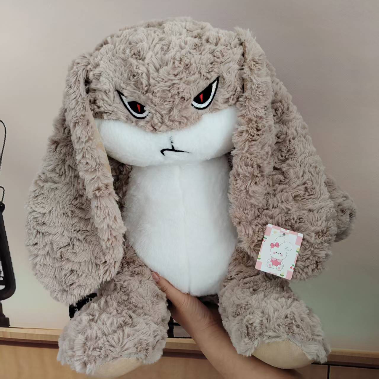 12寸暴力兔毛绒玩具娃娃