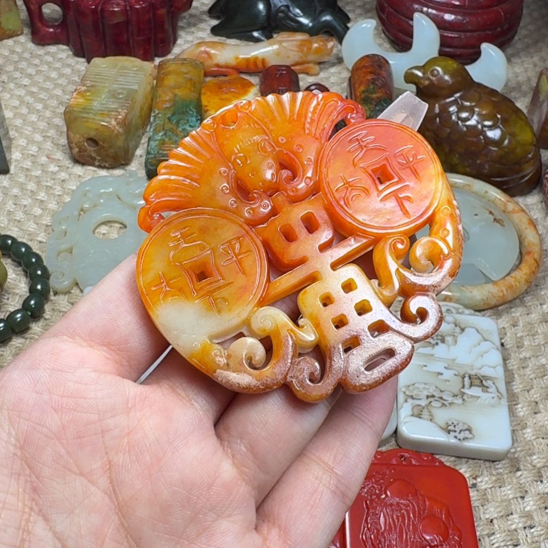 吊坠白玉菩提挂件
