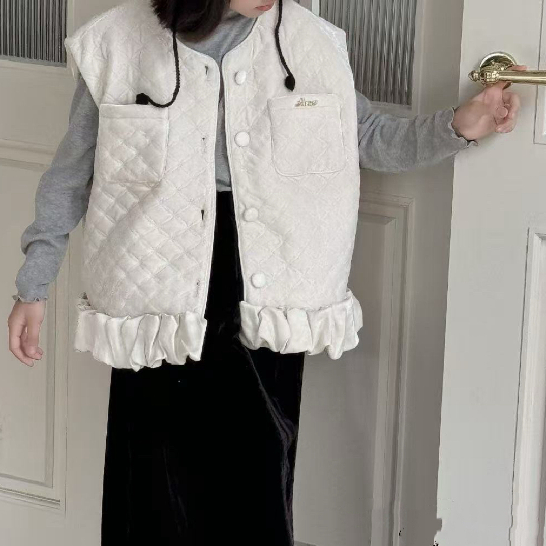 71169高端潮流时尚百搭休闲童装时尚棉马甲A16-3-3