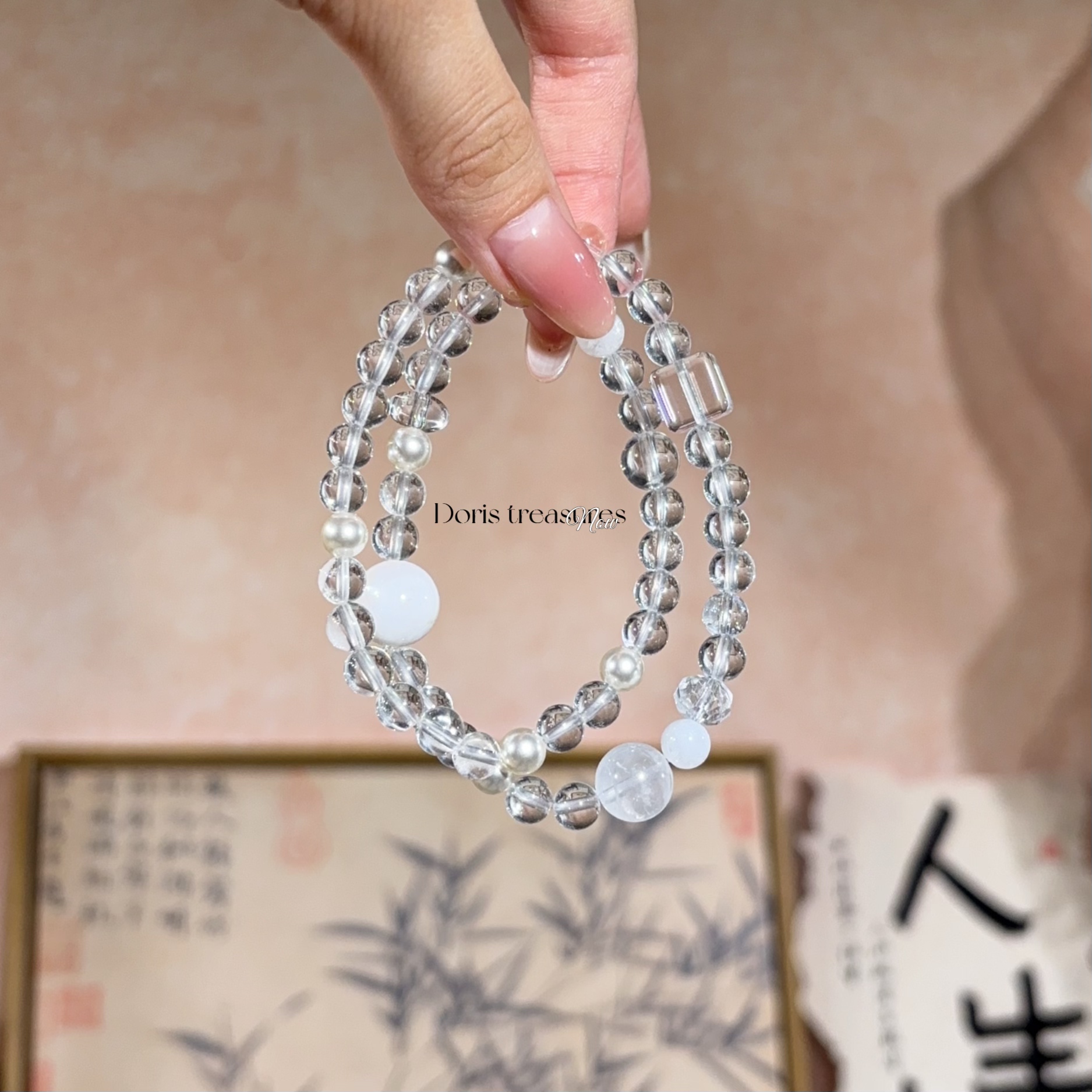 【白开水】天然水晶手串 多样性发一 颜色微差