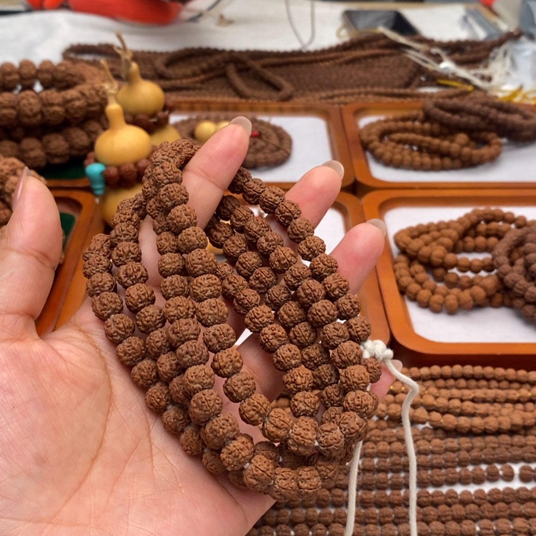 —****吊坠金刚菩提纯血花王108卡9➕