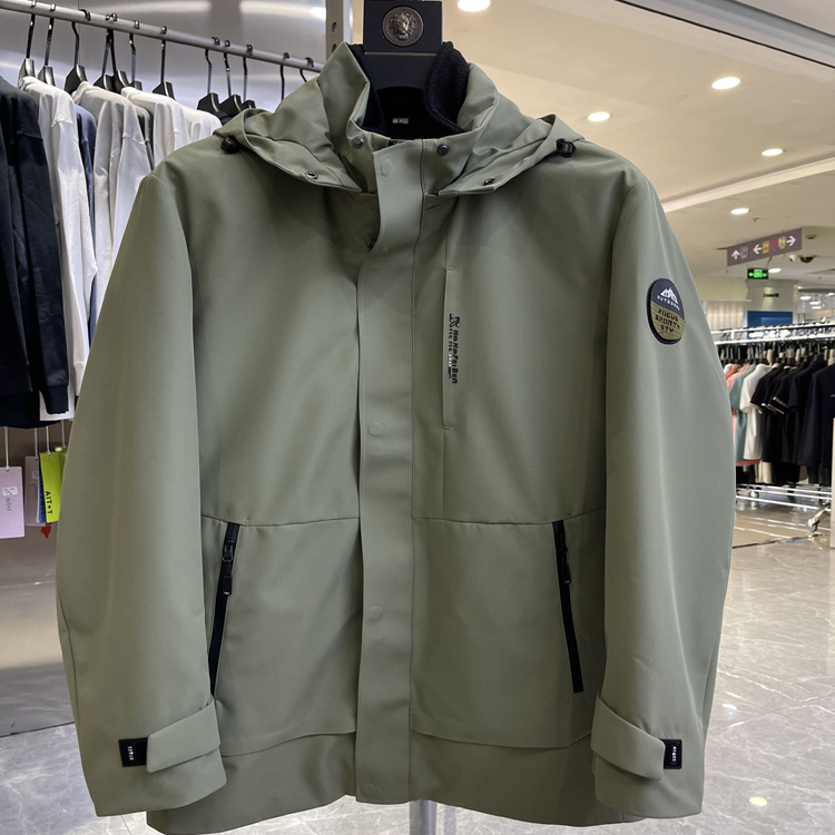 （601）抗寒一衣三穿保暖加厚夹克外套防风品牌撤柜剪标