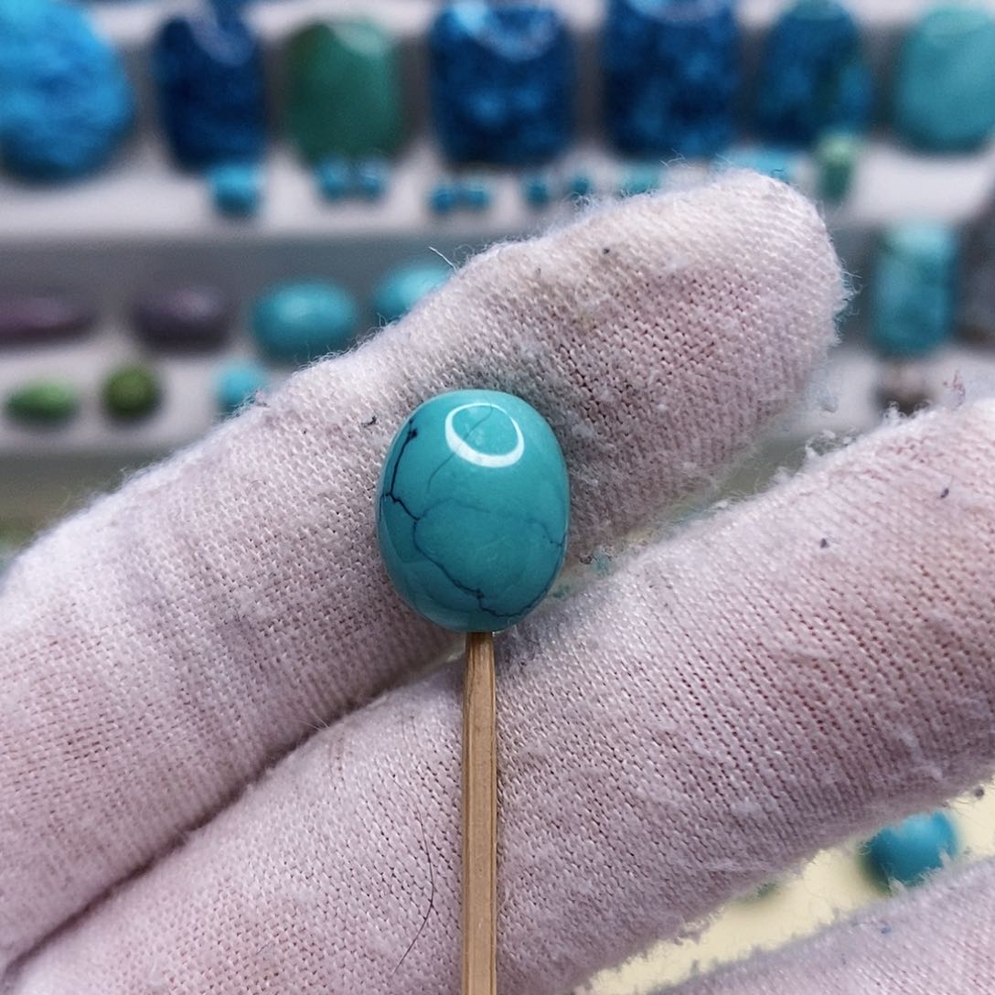 绿松石珠宝奇石未镶嵌