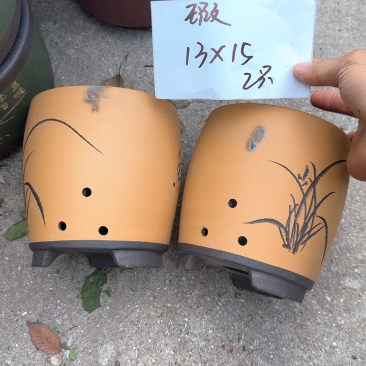 紫砂花盆特价清仓