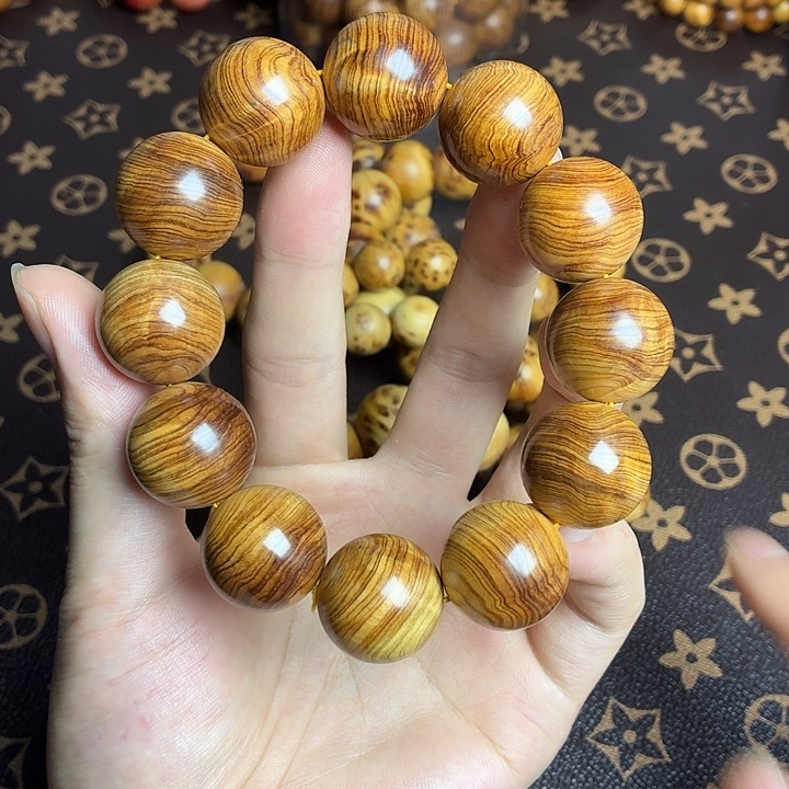 手串/手链柏木（崖柏）崖柏鱼鳞骨料20mm