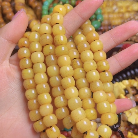 藏地文玩老念珠手串