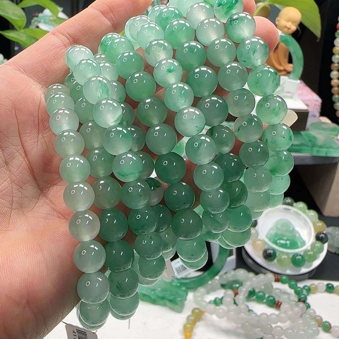 石英质玉手串未镶嵌