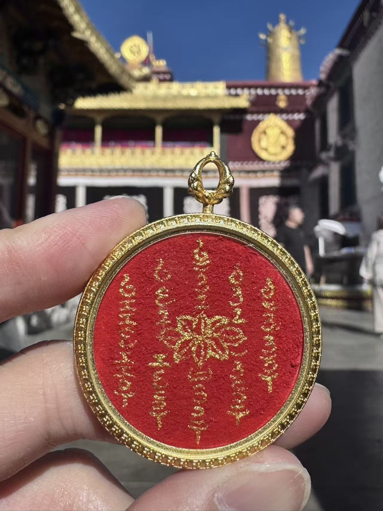 【一藏一】纯手绘唐卡五条纯矿物颜料拉萨直发