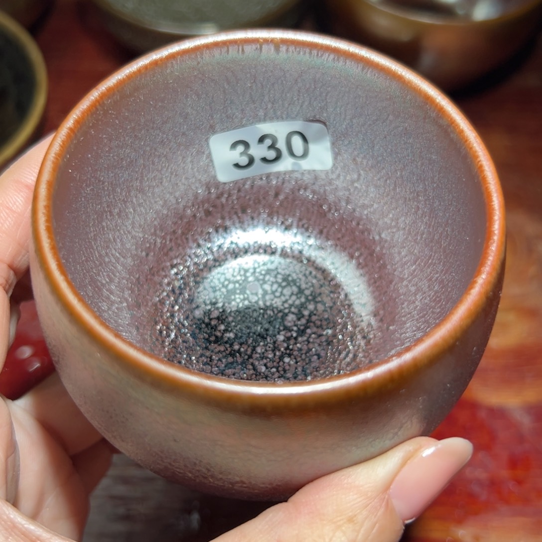 美***的茶盏全手工原矿原釉建盏