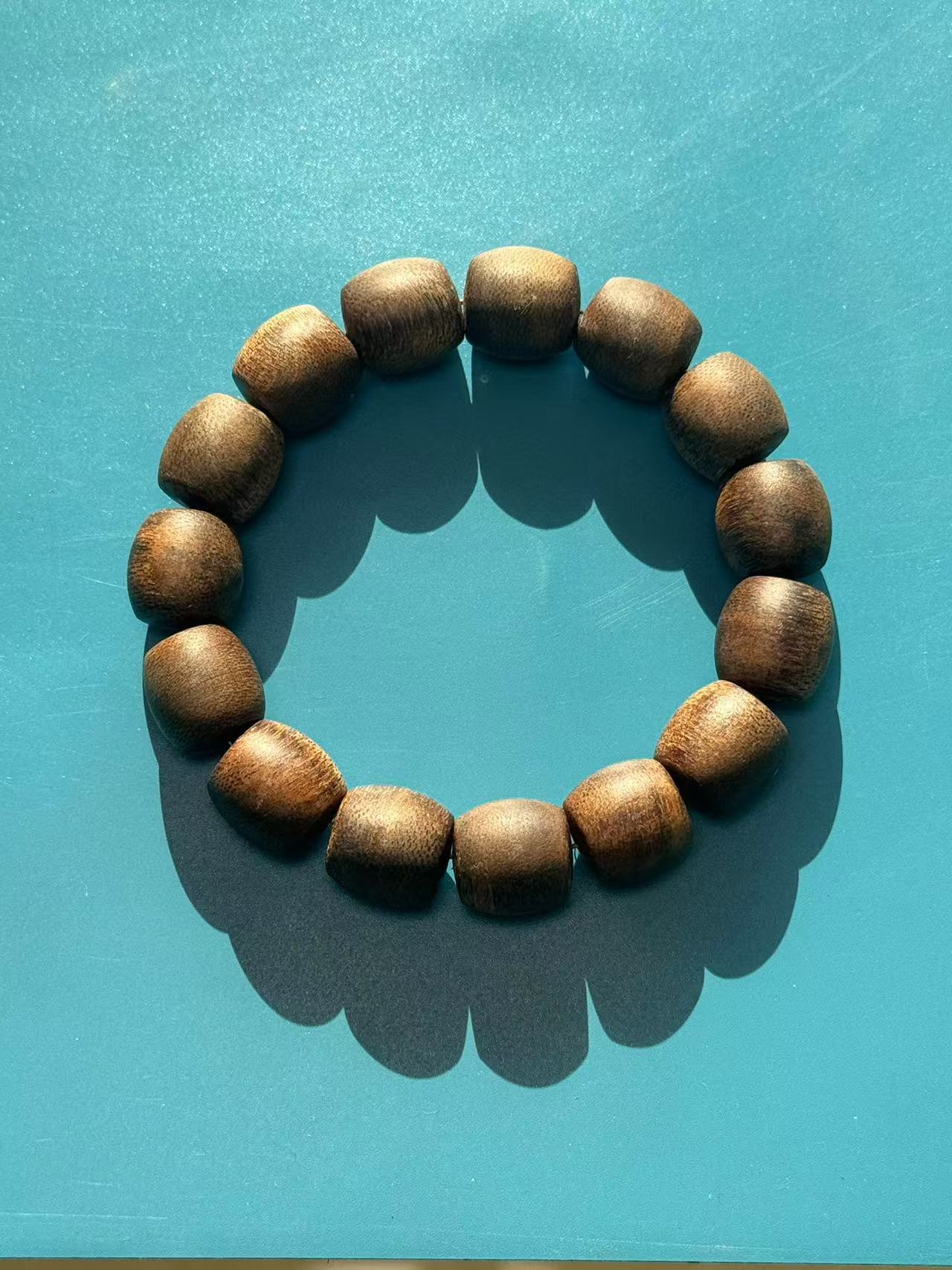 【国文古物】沉香木串桶珠