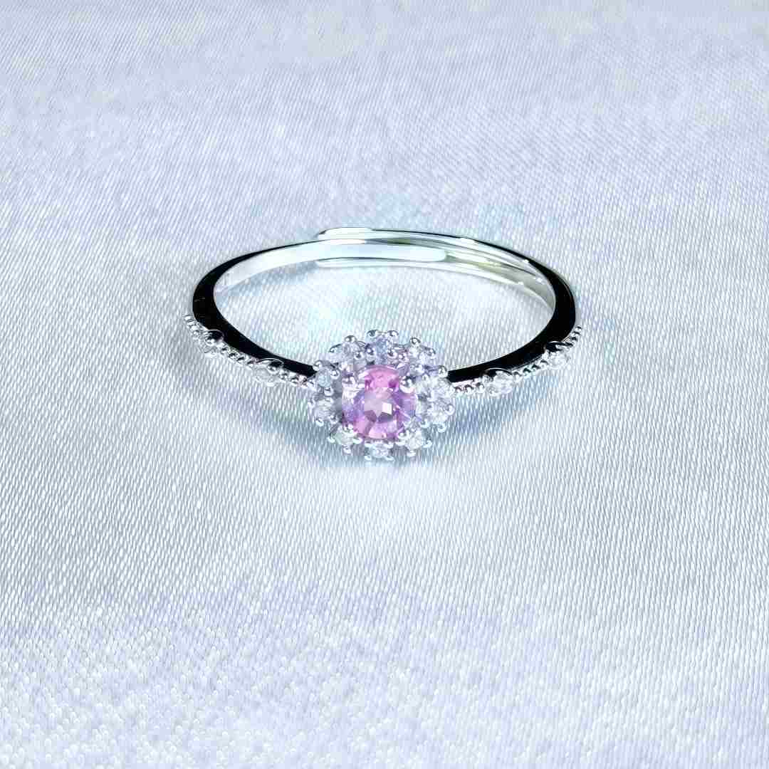 LM49碧玺戒指s925银镶嵌